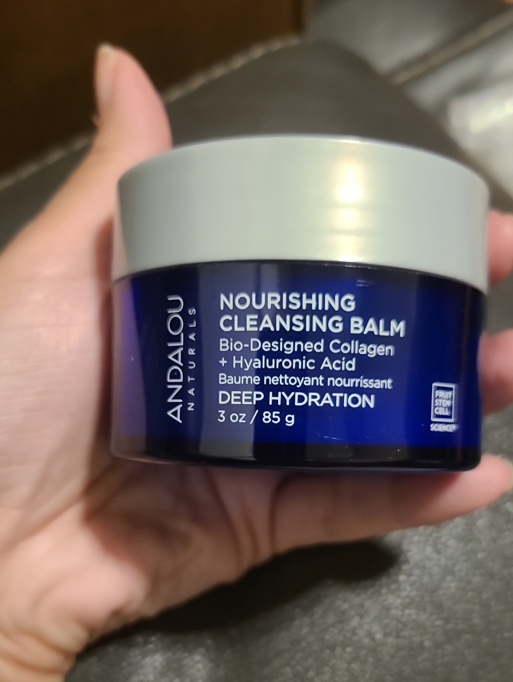 Andalou Naturals Nourishing Cleansing Balm — Blue